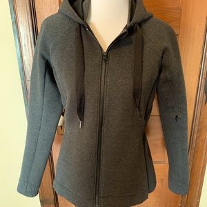 Womens Lululemon grey hooded jacket-EXCELLENT CONDITION-size 6